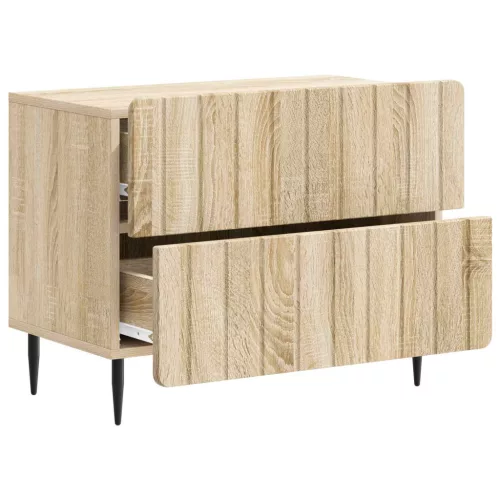  Éjjeliszekrény Sonoma Tölgy 62 x 34,5 x 49,5 cm Szerelt Fa
