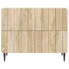  Éjjeliszekrény Sonoma Tölgy 62 x 34,5 x 49,5 cm Szerelt Fa