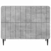  Éjjeliszekrény Betonszürke 62 x 34,5 x 49,5 cm Szerelt Fa