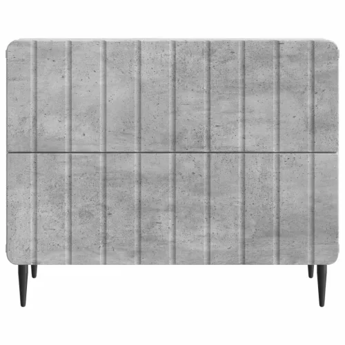  Éjjeliszekrény Betonszürke 62 x 34,5 x 49,5 cm Szerelt Fa