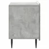  Éjjeliszekrény Betonszürke 62 x 34,5 x 49,5 cm Szerelt Fa