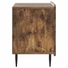  Éjjeliszekrény Füstös Tölgy 62 x 34,5 x 49,5 cm Szerelt Fa