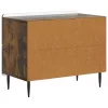  Éjjeliszekrény Füstös Tölgy 62 x 34,5 x 49,5 cm Szerelt Fa