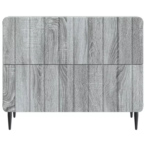  Éjjeliszekrény Szürke Sonoma 62 x 34,5 x 49,5 cm Szerelt Fa