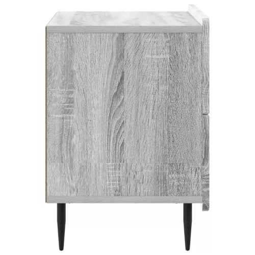  Éjjeliszekrény Szürke Sonoma 62 x 34,5 x 49,5 cm Szerelt Fa