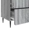  Éjjeliszekrény Szürke Sonoma 62 x 34,5 x 49,5 cm Szerelt Fa