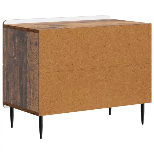  Éjjeliszekrény fiókkal Antik Fa 62 x 34,5 x 49,5 cm Szerelt Fa