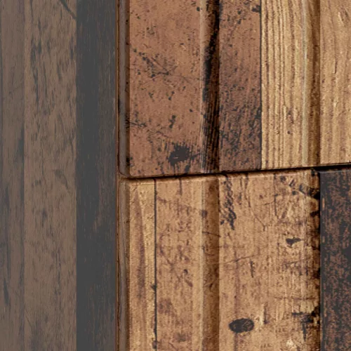  Éjjeliszekrény fiókkal Antik Fa 62 x 34,5 x 49,5 cm Szerelt Fa