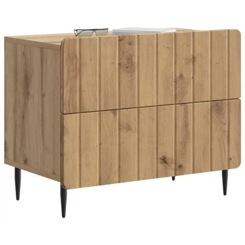  Éjjeliszekrény Kézműves Tölgy 62 x 34,5 x 49,5 cm Szerelt Fa