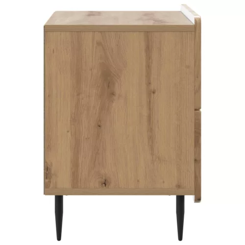  Éjjeliszekrény Kézműves Tölgy 62 x 34,5 x 49,5 cm Szerelt Fa