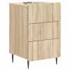  Éjjeliszekrény fiókkal Sonoma Tölgy 43x 41 x 68 cm Szerelt Fa