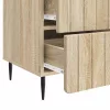  Éjjeliszekrény fiókkal Sonoma Tölgy 43x 41 x 68 cm Szerelt Fa