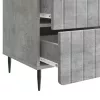  Éjjeliszekrény fiókkal Betonszürke 43x 41 x 68 cm Szerelt Fa