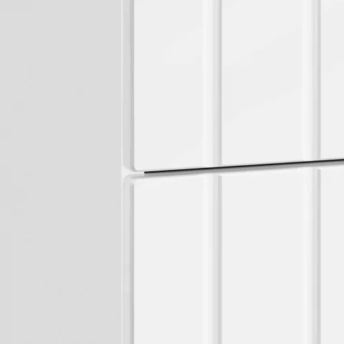  Éjjeliszekrény Magasfényű Fehér 43x 41 x 68 cm Szerelt Fa