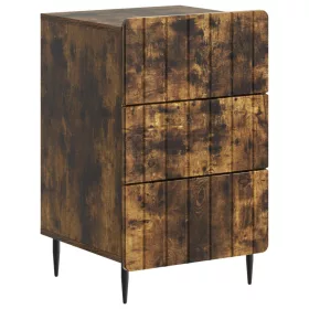    Éjjeliszekrény fiókkal Füstös Tölgy 43x 41 x 68 cm Szerelt Fa