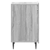  Éjjeliszekrény fiókkal Szürke Sonoma 43x 41 x 68 cm Szerelt Fa