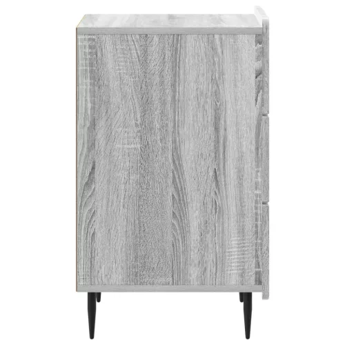  Éjjeliszekrény fiókkal Szürke Sonoma 43x 41 x 68 cm Szerelt Fa