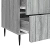  Éjjeliszekrény fiókkal Szürke Sonoma 43x 41 x 68 cm Szerelt Fa