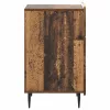  Éjjeliszekrény fiókkal Antik Fa 43x 41 x 68 cm Szerelt Fa
