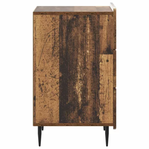  Éjjeliszekrény fiókkal Antik Fa 43x 41 x 68 cm Szerelt Fa