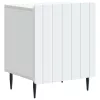  Éjjeliszekrény 2 pcs Fehér 43 x 34,5 x 52 cm Szerelt Fa