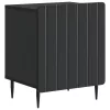  Éjjeliszekrény 2 pcs Fekete 43 x 34,5 x 52 cm Szerelt Fa