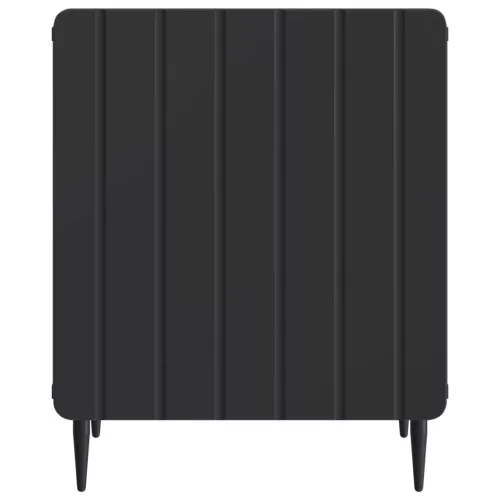  Éjjeliszekrény 2 pcs Fekete 43 x 34,5 x 52 cm Szerelt Fa