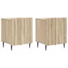  Éjjeliszekrény 2 pcs Sonoma Tölgy 43 x 34,5 x 52 cm Szerelt Fa