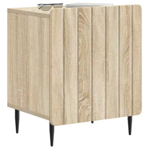  Éjjeliszekrény 2 pcs Sonoma Tölgy 43 x 34,5 x 52 cm Szerelt Fa