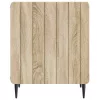  Éjjeliszekrény 2 pcs Sonoma Tölgy 43 x 34,5 x 52 cm Szerelt Fa