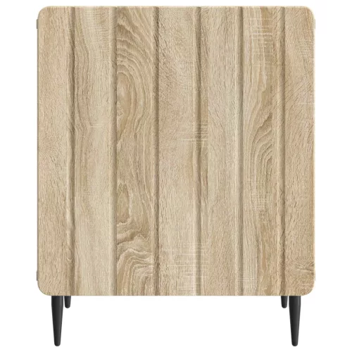  Éjjeliszekrény 2 pcs Sonoma Tölgy 43 x 34,5 x 52 cm Szerelt Fa
