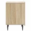  Éjjeliszekrény 2 pcs Sonoma Tölgy 43 x 34,5 x 52 cm Szerelt Fa