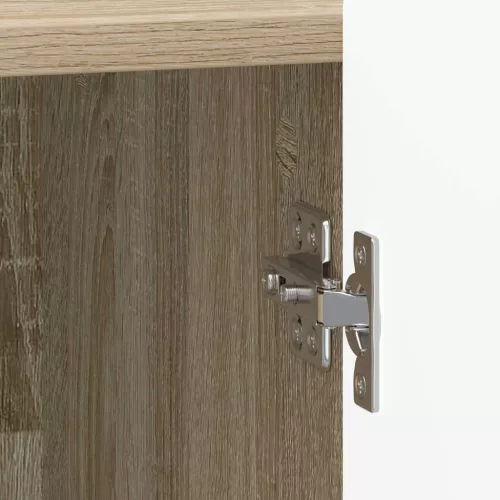  Éjjeliszekrény 2 pcs Sonoma Tölgy 43 x 34,5 x 52 cm Szerelt Fa