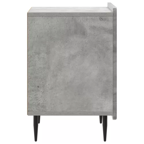  Éjjeliszekrény 2 pcs Betonszürke 43 x 34,5 x 52 cm Szerelt Fa