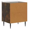  Éjjeliszekrény 2 pcs Füstös Tölgy 43 x 34,5 x 52 cm Szerelt Fa