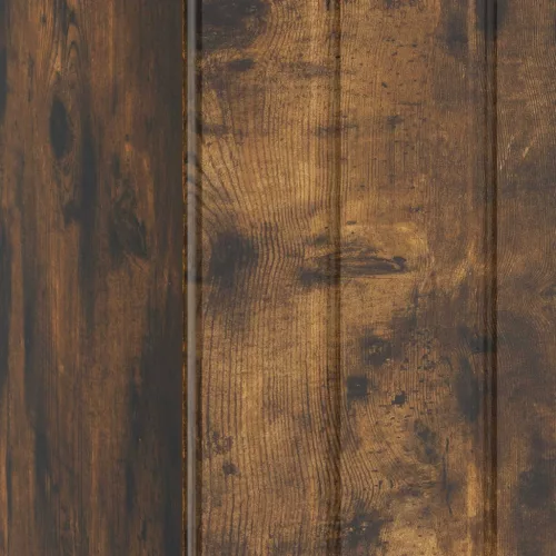  Éjjeliszekrény 2 pcs Füstös Tölgy 43 x 34,5 x 52 cm Szerelt Fa