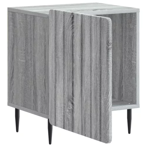  Éjjeliszekrény 2 pcs Szürke Sonoma 43 x 34,5 x 52 cm Szerelt Fa