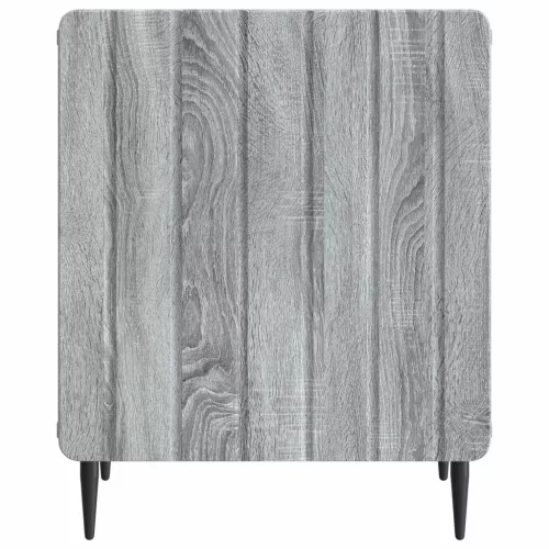  Éjjeliszekrény 2 pcs Szürke Sonoma 43 x 34,5 x 52 cm Szerelt Fa