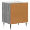  Éjjeliszekrény 2 pcs Szürke Sonoma 43 x 34,5 x 52 cm Szerelt Fa