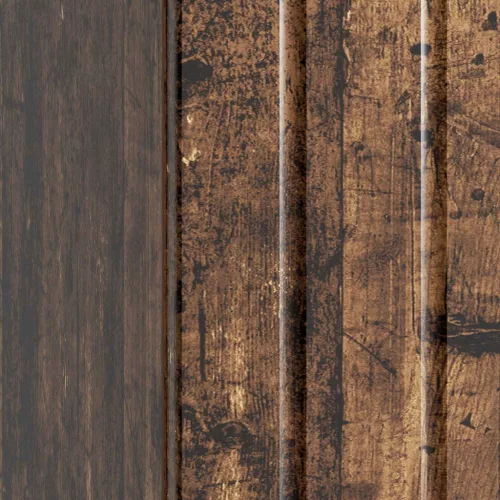  Éjjeliszekrény 2 pcs Antik Fa 43 x 34,5 x 52 cm Szerelt Fa