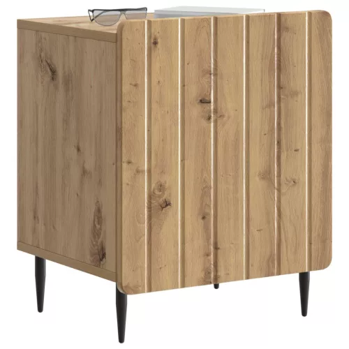  Éjjeliszekrény Kézműves Tölgy 43 x 34,5 x 52 cm Szerelt Fa