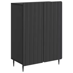  Széf Fekete 66 x 34,5 x 92 cm Szerelt Fa