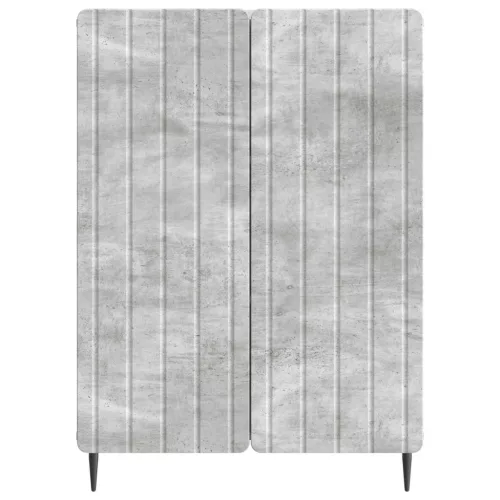  Széf Betonszürke 66 x 34,5 x 92 cm Szerelt Fa