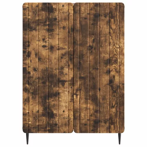  Széf Füstös Tölgy 66 x 34,5 x 92 cm Szerelt Fa