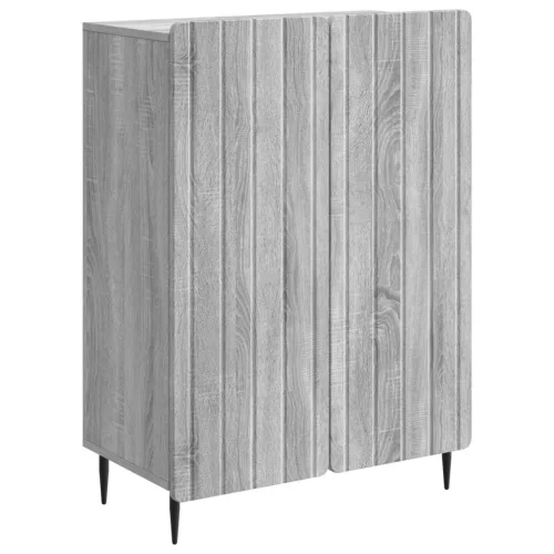  Széf Szürke Sonoma 66 x 34,5 x 92 cm Szerelt Fa