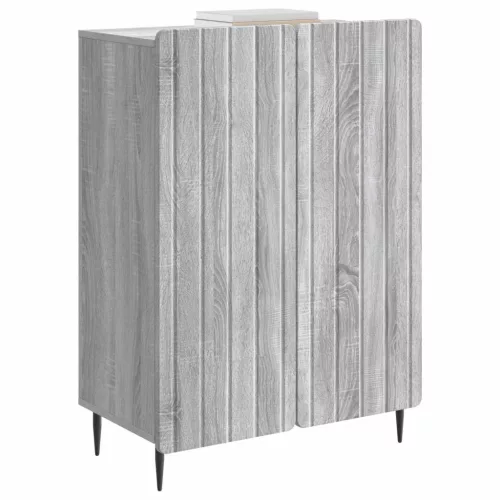  Széf Szürke Sonoma 66 x 34,5 x 92 cm Szerelt Fa