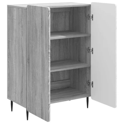  Széf Szürke Sonoma 66 x 34,5 x 92 cm Szerelt Fa