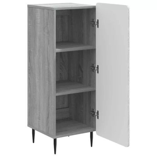  Széf Szürke Sonoma 34,5 x 33 x 92 cm Szerelt Fa