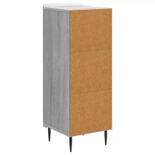  Széf Szürke Sonoma 34,5 x 33 x 92 cm Szerelt Fa