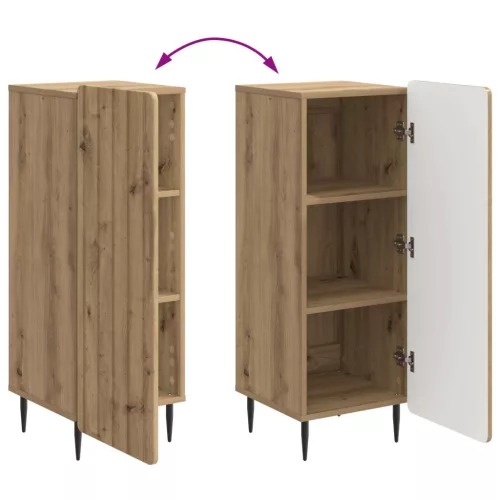  Széf Kézműves Tölgy 34,5 x 33 x 92 cm Szerelt Fa